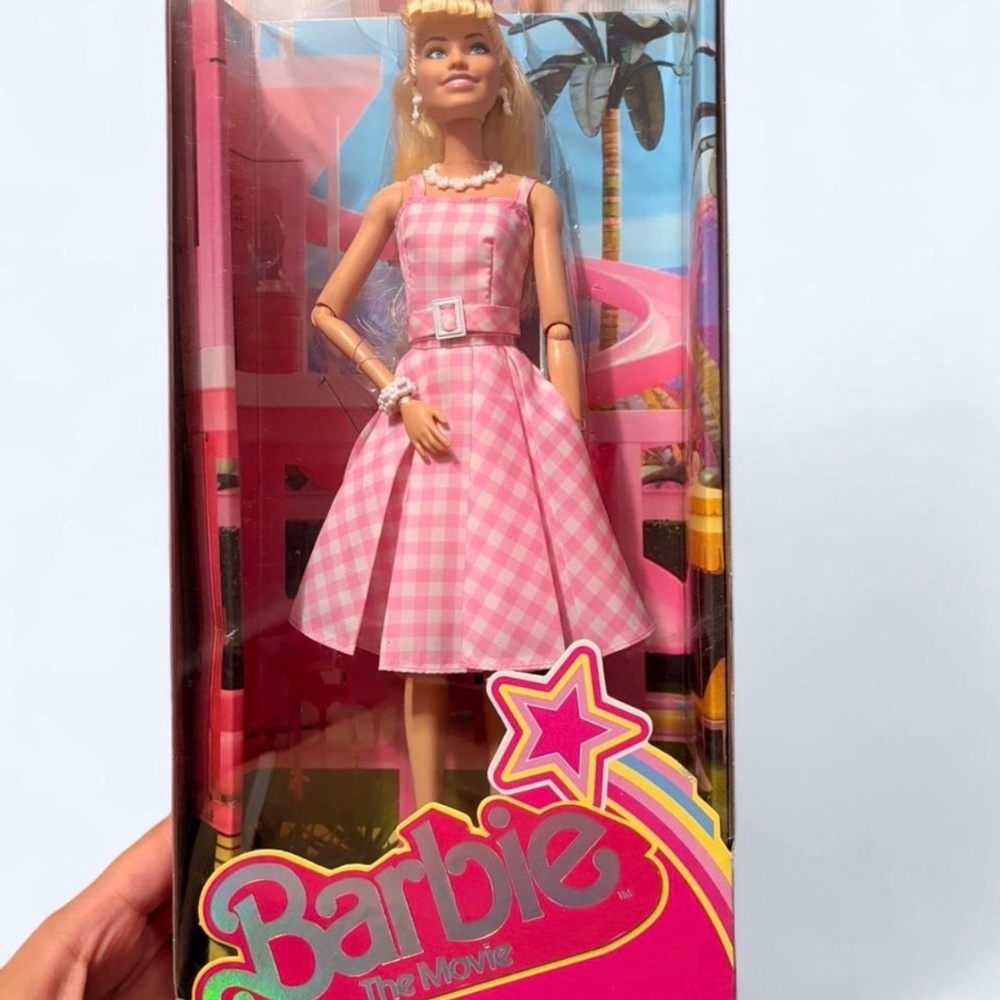 Barbie Movie AMC Popcorn Bucket Car and Doll